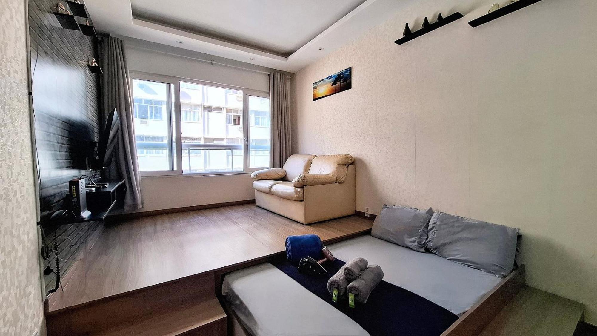 Design Copacabana - 4 Hospedes, Praia E Conforto! ريو دي جانيرو المظهر الخارجي الصورة